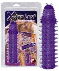 Extensie Penis X-tra Lust cu Striati 15 cm
