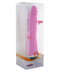 Vibrator Realistic Classic Slim Pink