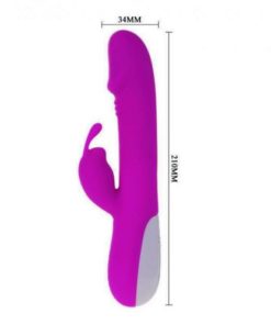 Vibrator rabbit Pretty Love Robert dimensiuni