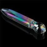 Dildo Sticla Twilight Gleam Glass Dildo - Prism Glass