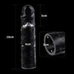 Extensie Penis Flawless Lovetoy Transparent 19 cm