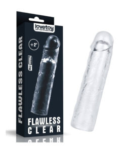 Extensie Penis Flawless Lovetoy Transparent 19 cm