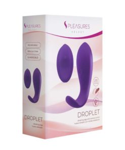 S Velvet Droplet Purple