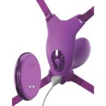 Lenjerie Ultimate G-Spot Butterfly Strap-On Purple