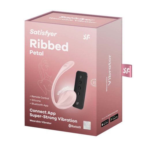 Vibrator Satisfyer Ribbed Petal Rose