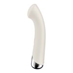 Vibrator cu Cap Rotativ Spinning G-Spot 1 Beige