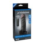 Prelungitor Penis Vibrating Real Feel 2 Black