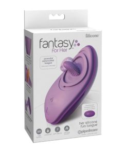 Stimulator Clitoris Her Silicone Fun Tongue Purple