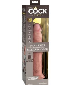 Vibrator 9 Dual Density Silicone Cock Remote