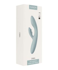 Vibrator Chika Turquoise Grey Swakom