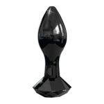 Butt Plug Sticla Icicles 78 Black