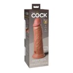 Dildo 8 Dual Density Silicone Cock Tan