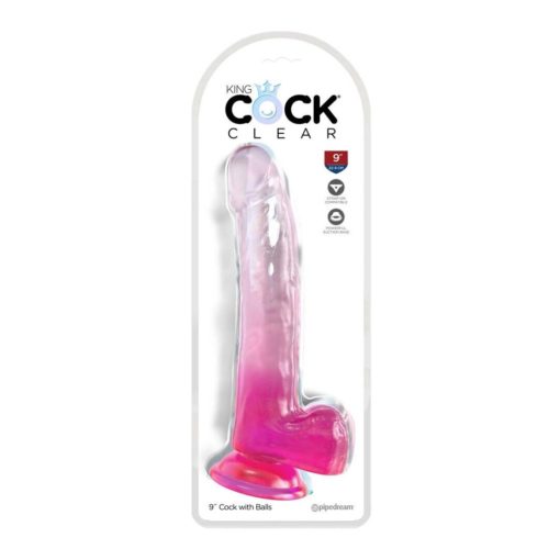 Dildo Transparent 9 King Cock