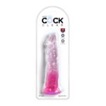 Dildo Ventuza King Cock Clear 8