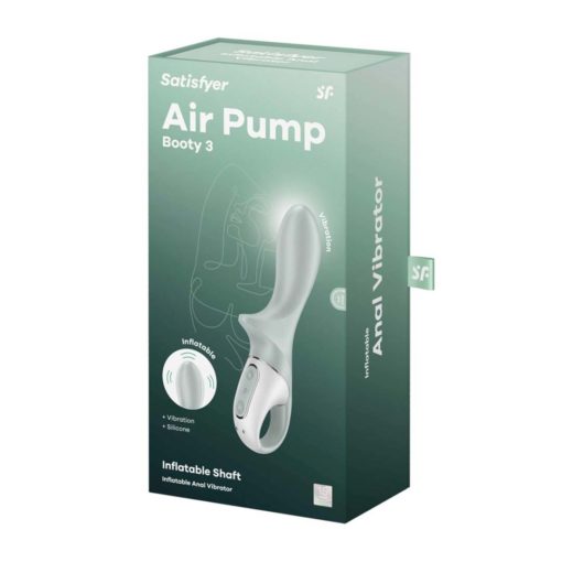 Vibrator Air Pump Booty 3 Greygreen