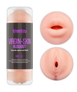 Masturbator Virgin Skin Blowout Gura si Vagin