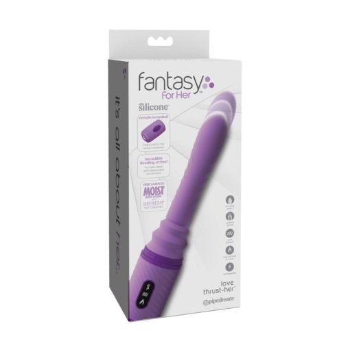 Vibrator Love Thrust Her Purple