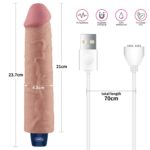 Vibrator Real Softee 24 cm