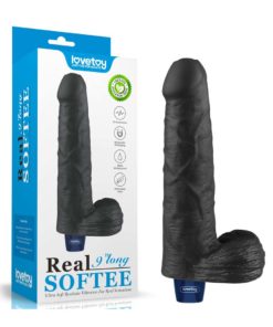 Vibrator Real Softee Rechargeable 23 cm