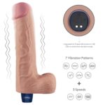 Vibrator Real Softee Rechargeable 25 cm