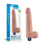 Vibrator Real Softee Rechargeable 27 cm