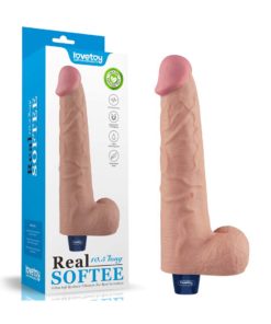 Vibrator Real Softee Rechargeable 27 cm