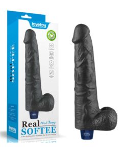 Vibrator Real Softee Rechargeable 27 cm