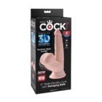 Dildo Triple Density Cock With Swinging Balls