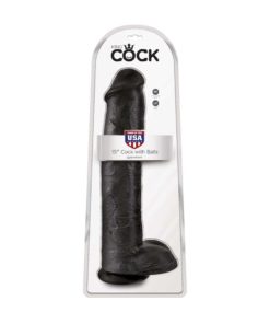 Dildo cu Ventuza Cock with Balls