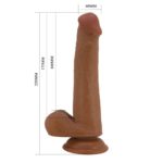 Dildo cu Ventuza Pretty Love Tallen Brown