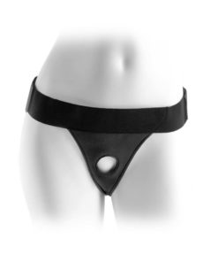 Ham Strapon Crotchless Harness Black