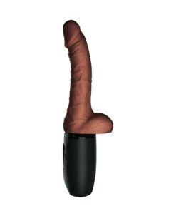 Vibrator Thrusting Cock cu Testicule