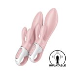 Vibrator Air Pump Bunny 3 Pink