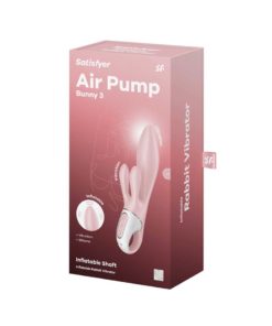 Vibrator Air Pump Bunny 3 Pink